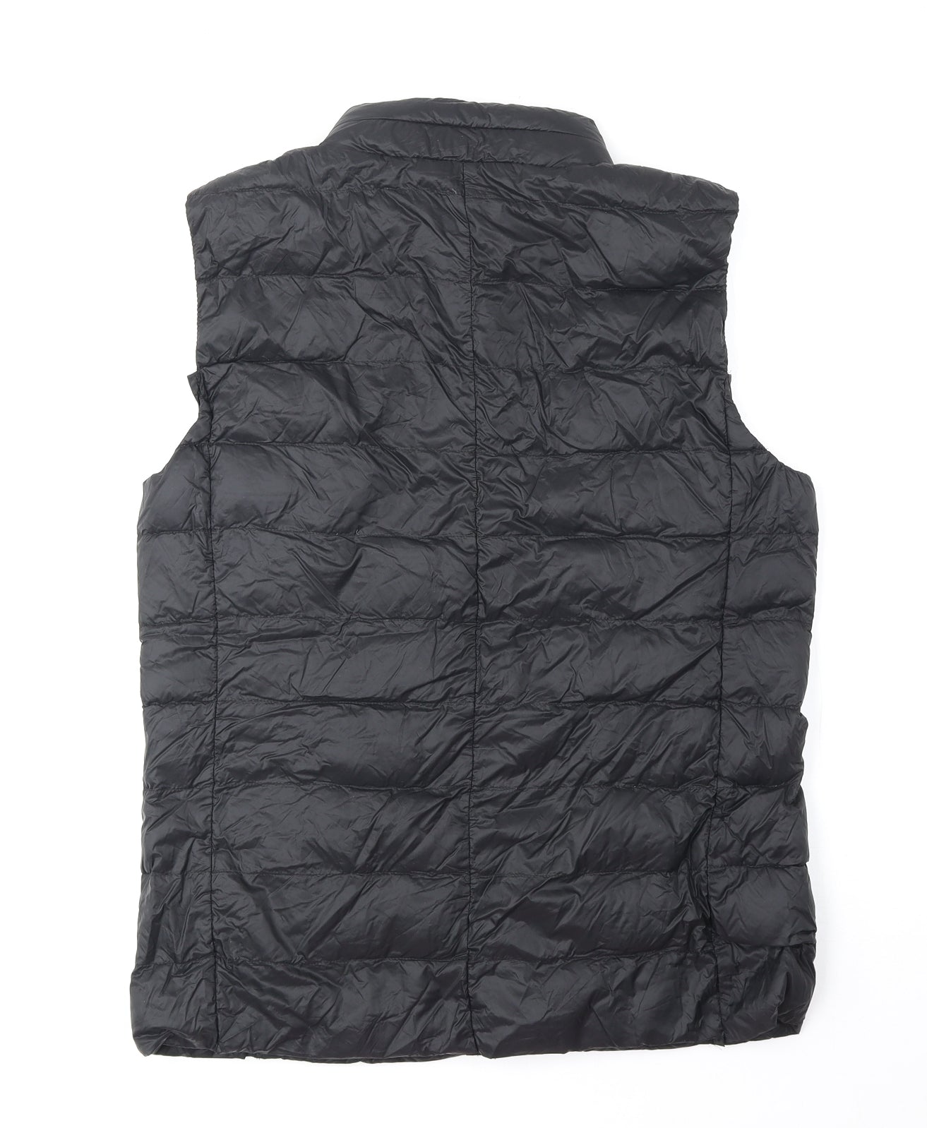 Marks and Spencer Womens Black Gilet Jacket Size 10 Zip