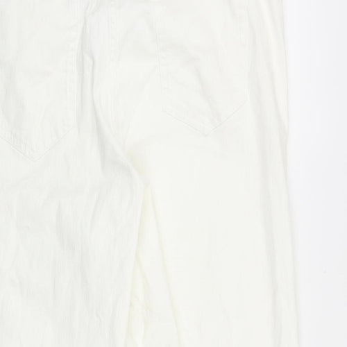 Gap Womens White Cotton Skinny Jeans Size 40 in L27 in Regular