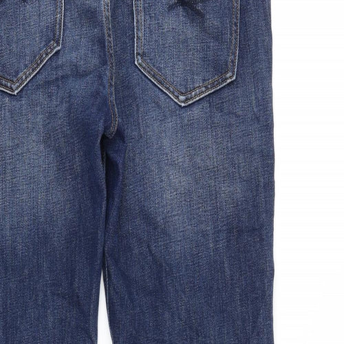 Gap Mens Blue Cotton Straight Jeans Size 30 in L32 in Regular Zip