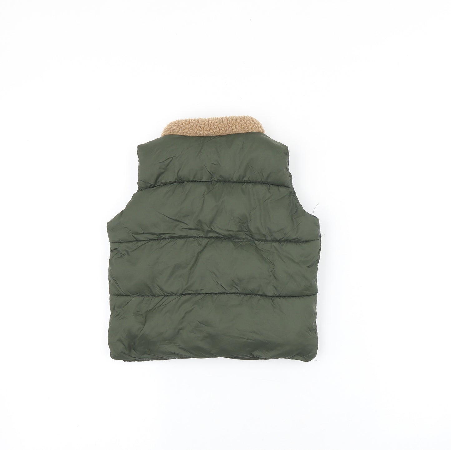 Matalan Baby Green Gilet Jacket Size 9-12 Months Zip