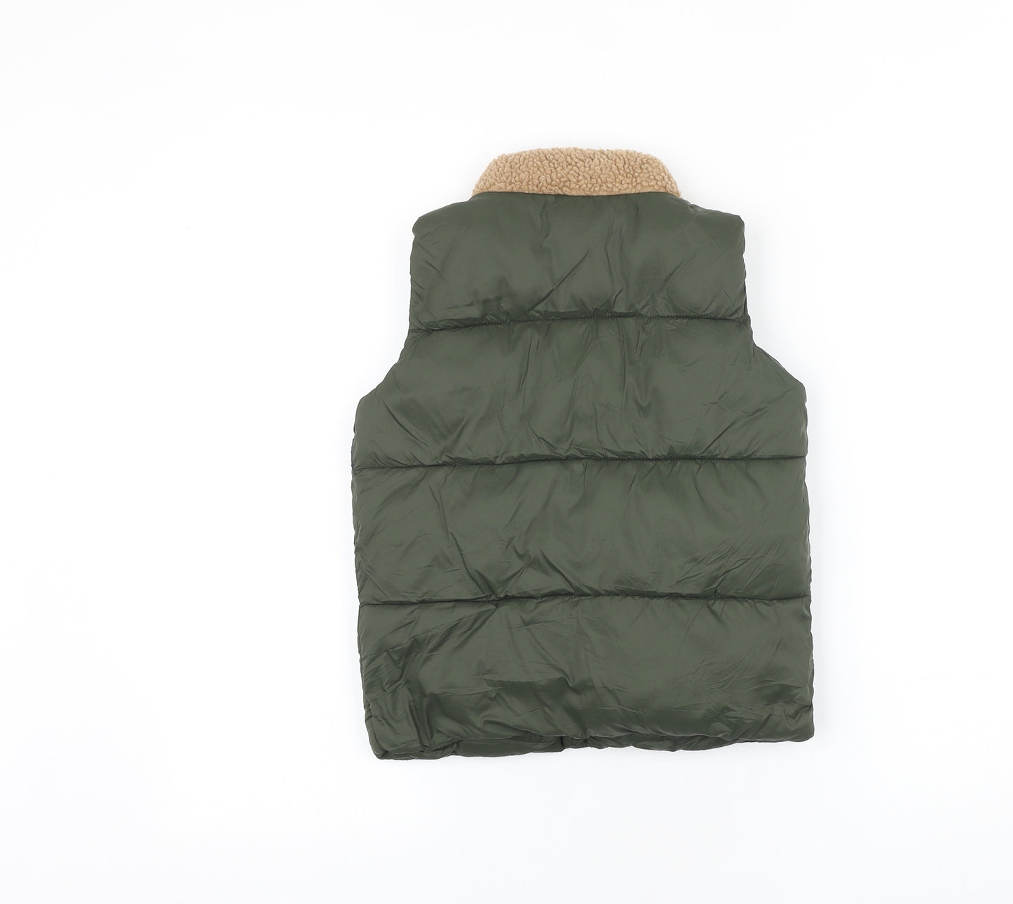 Matalan Boys Green Gilet Jacket Size 5-6 Years Zip