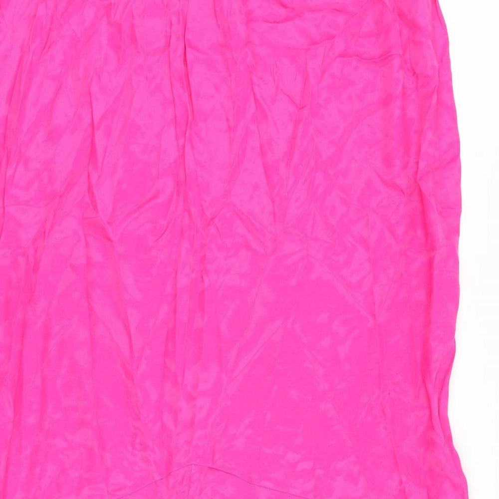 Primark Womens Pink Polyester Trumpet Skirt Size 20