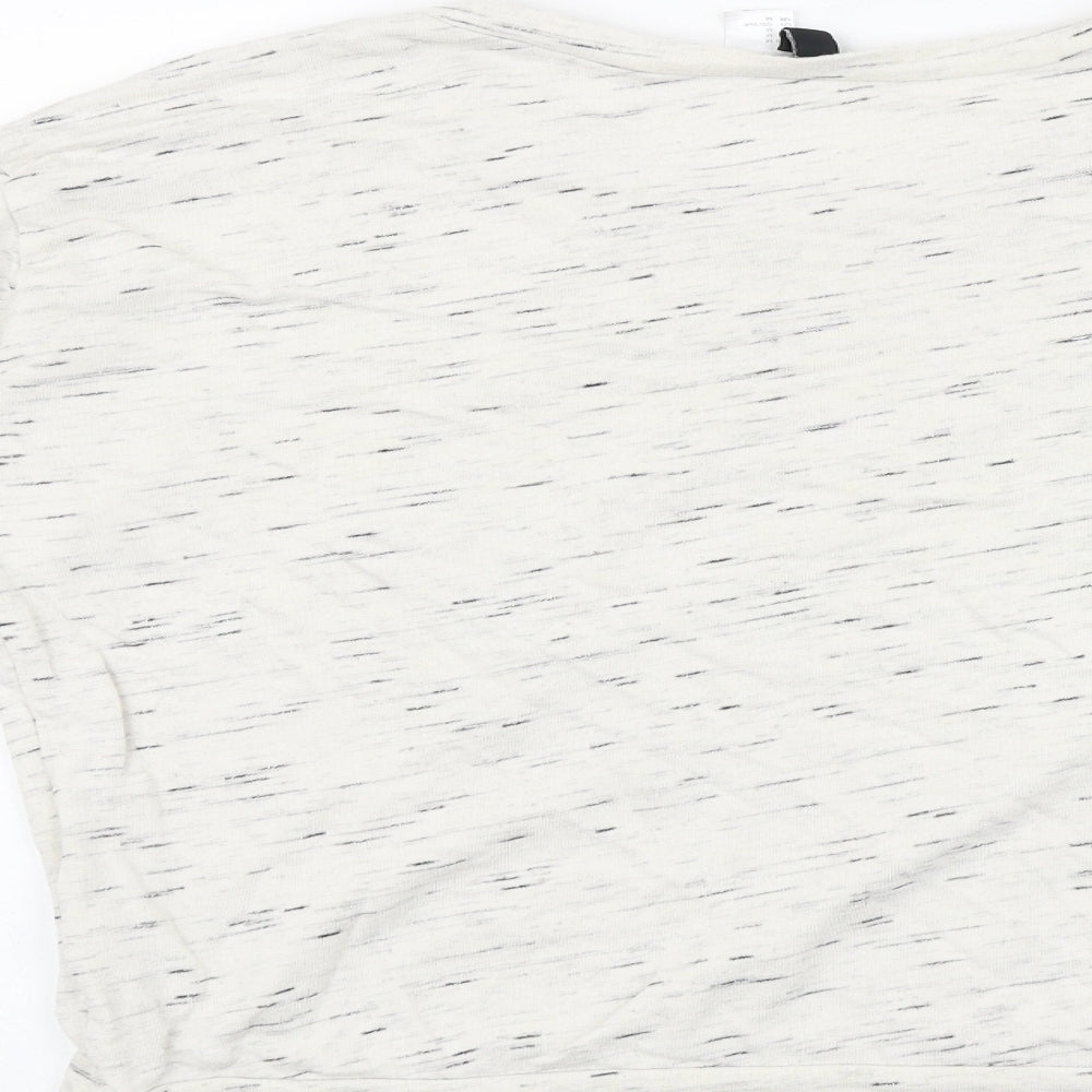 H&M Mens Beige Cotton Pullover Sweatshirt Size M - Epic Weekend