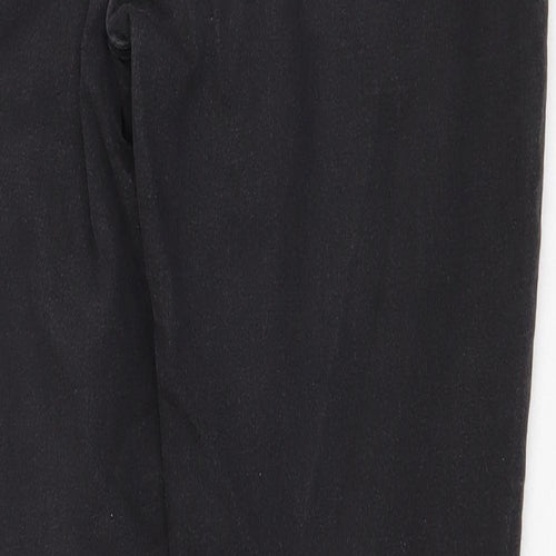 H&M Womens Grey Cotton Skinny Jeans Size 12 Regular Zip