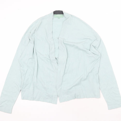 NEXT Womens Green V-Neck Cotton Cardigan Jumper Size 10