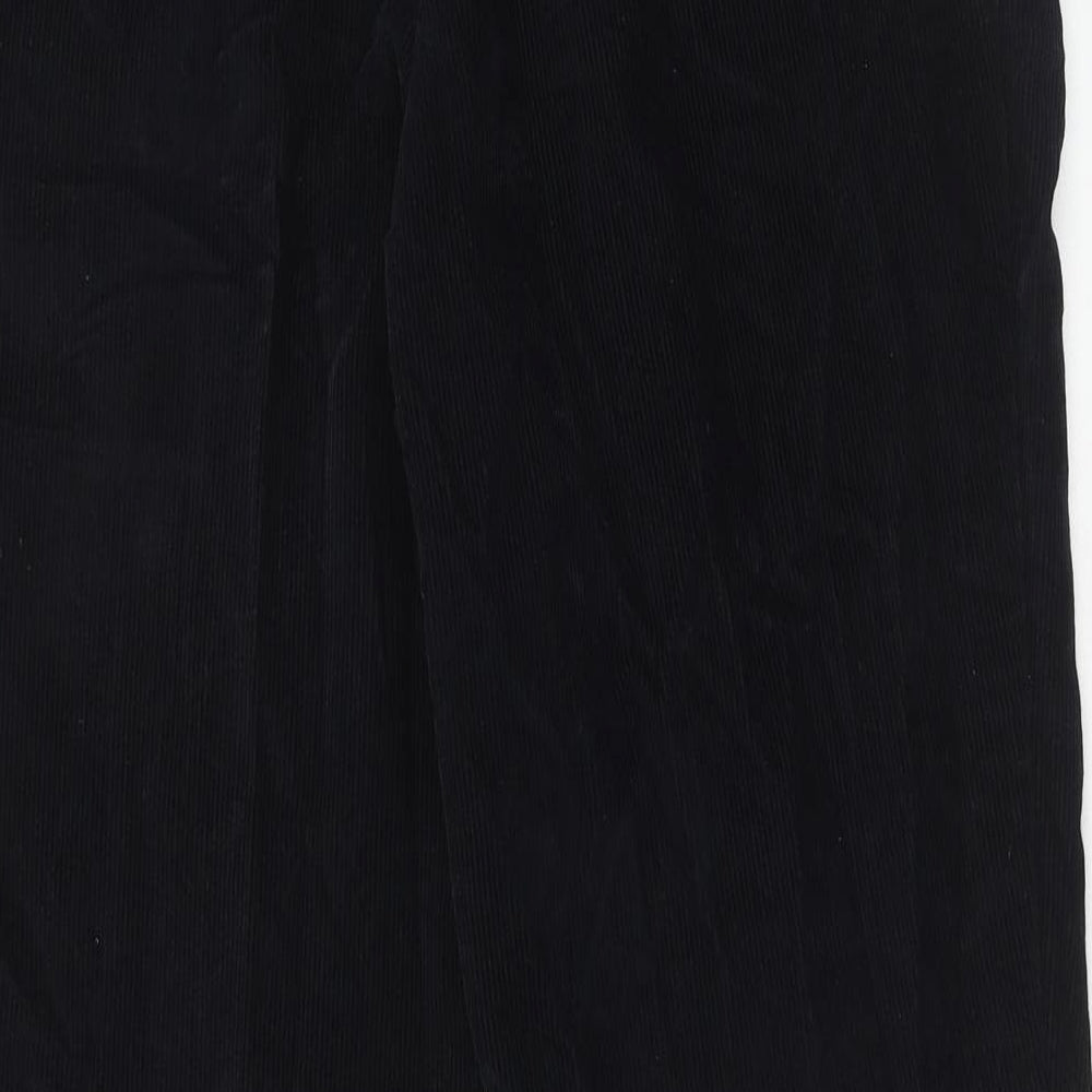 Dunnes Stores Mens Blue Cotton Trousers Size 36 in L29 in Regular Zip