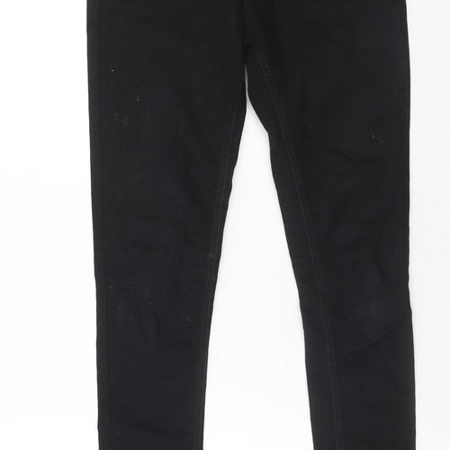 Brooklyn Supply Co Womens Black Cotton Skinny Jeans Size 10 L32 in Regular Zip