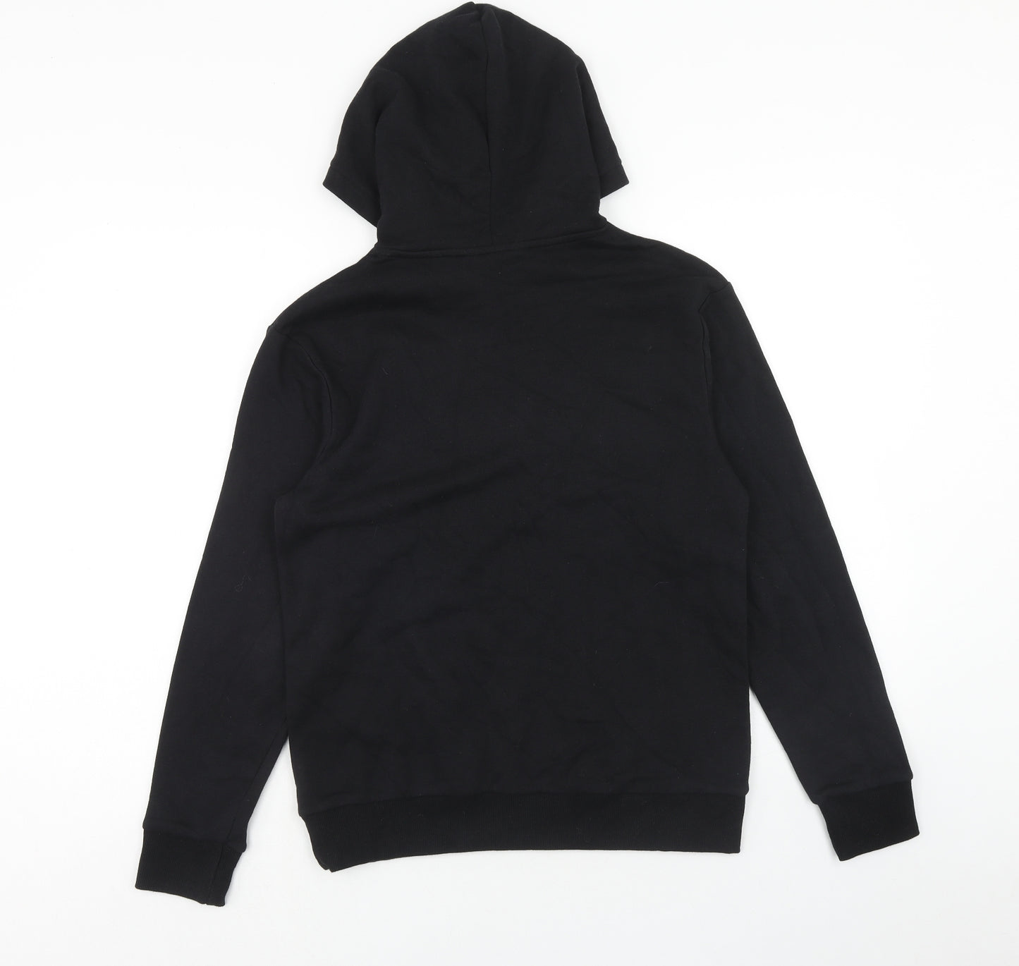 H&M Boys Black Cotton Pullover Hoodie Size 13-14 Years Pullover - Stay Chill