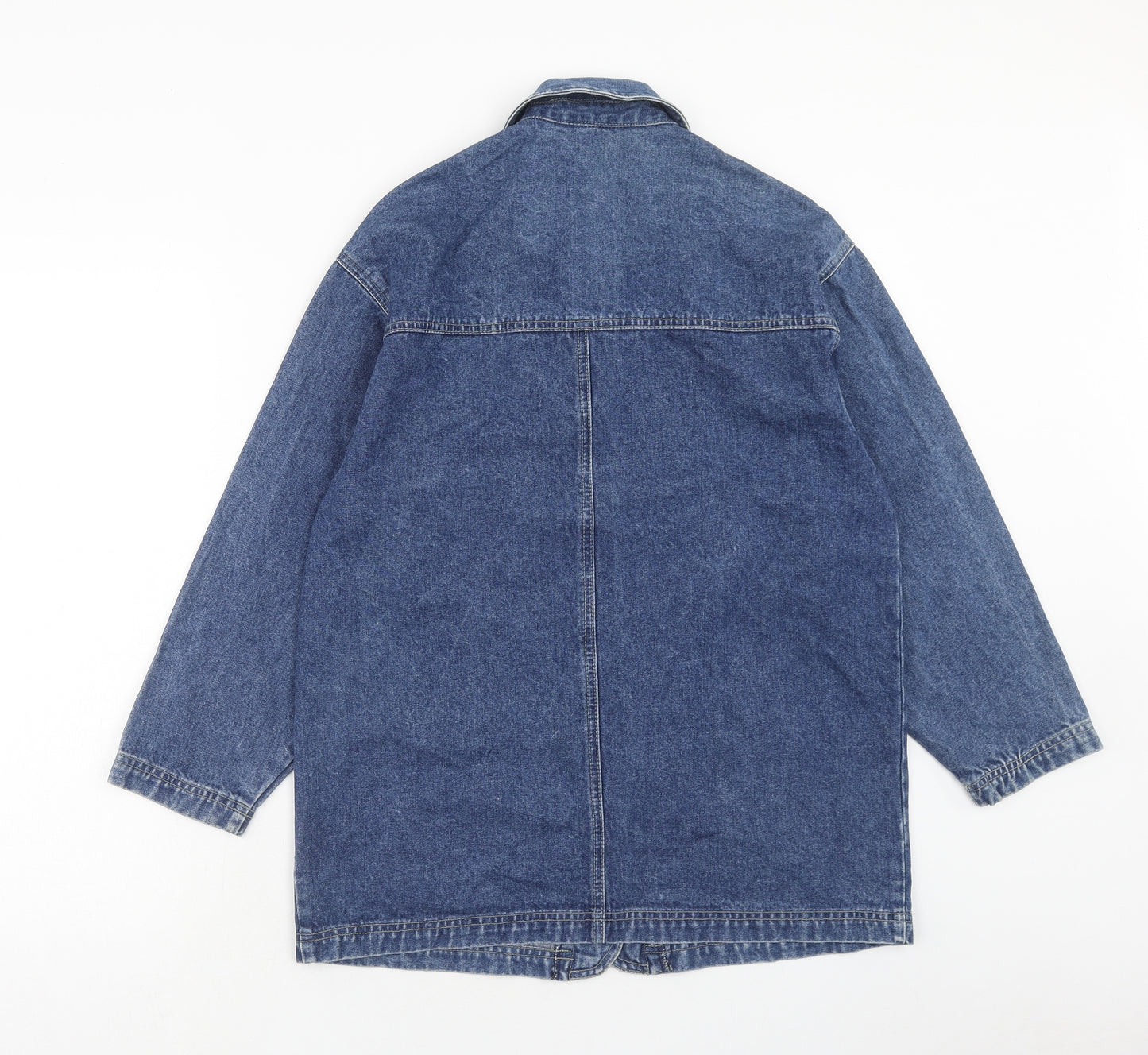 Richards Womens Blue Jacket Size S Button