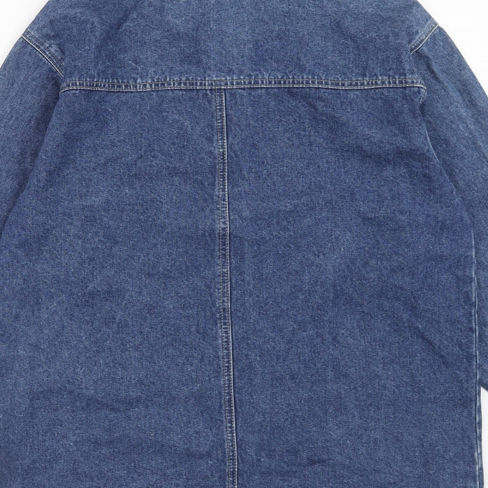 Richards Womens Blue Jacket Size S Button
