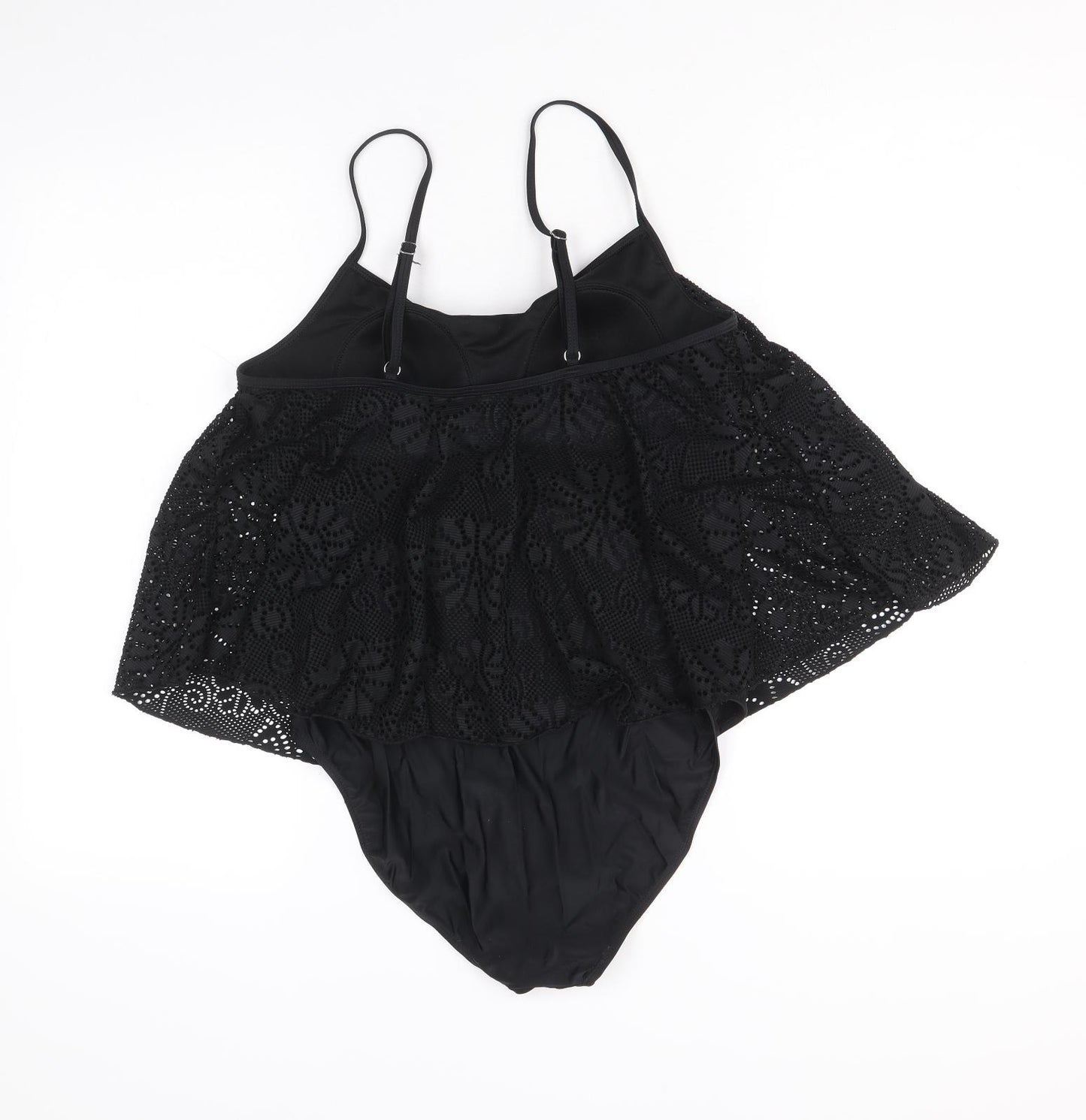 Studio Womens Black Polyamide One Piece Size 14