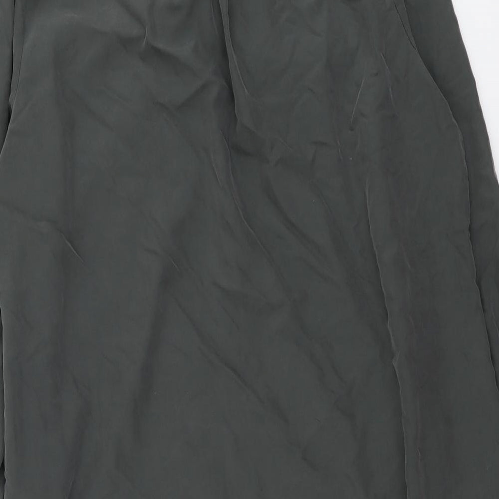 Principles Womens Green Polyester Shirt Dress Size 18 Collared Tie