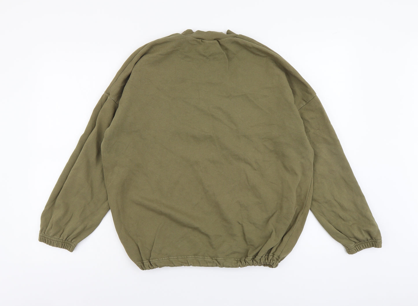 NEXT Boys Green Cotton Pullover Sweatshirt Size 14 Years Pullover