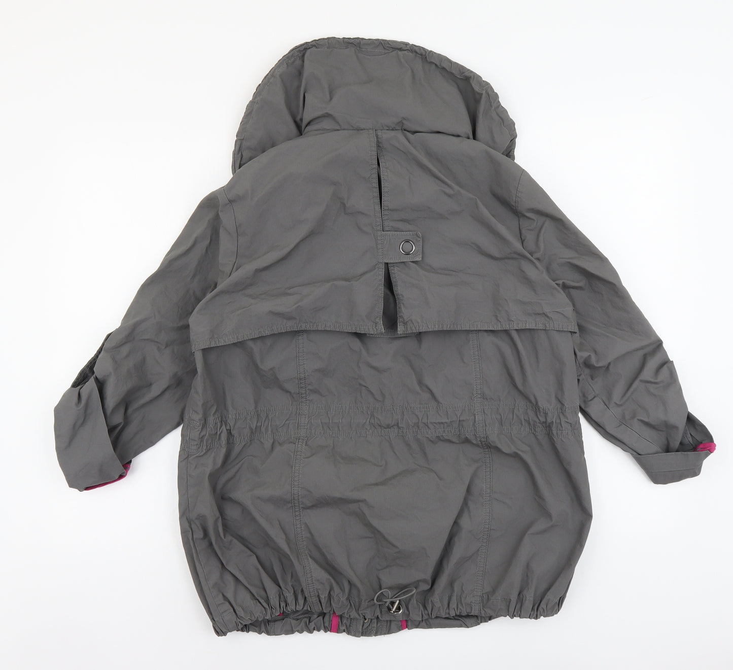 RJR.John Rocha Womens Grey Jacket Size 12 Zip