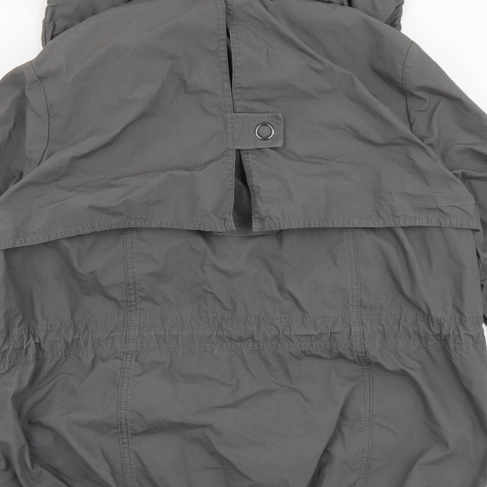 RJR.John Rocha Womens Grey Jacket Size 12 Zip