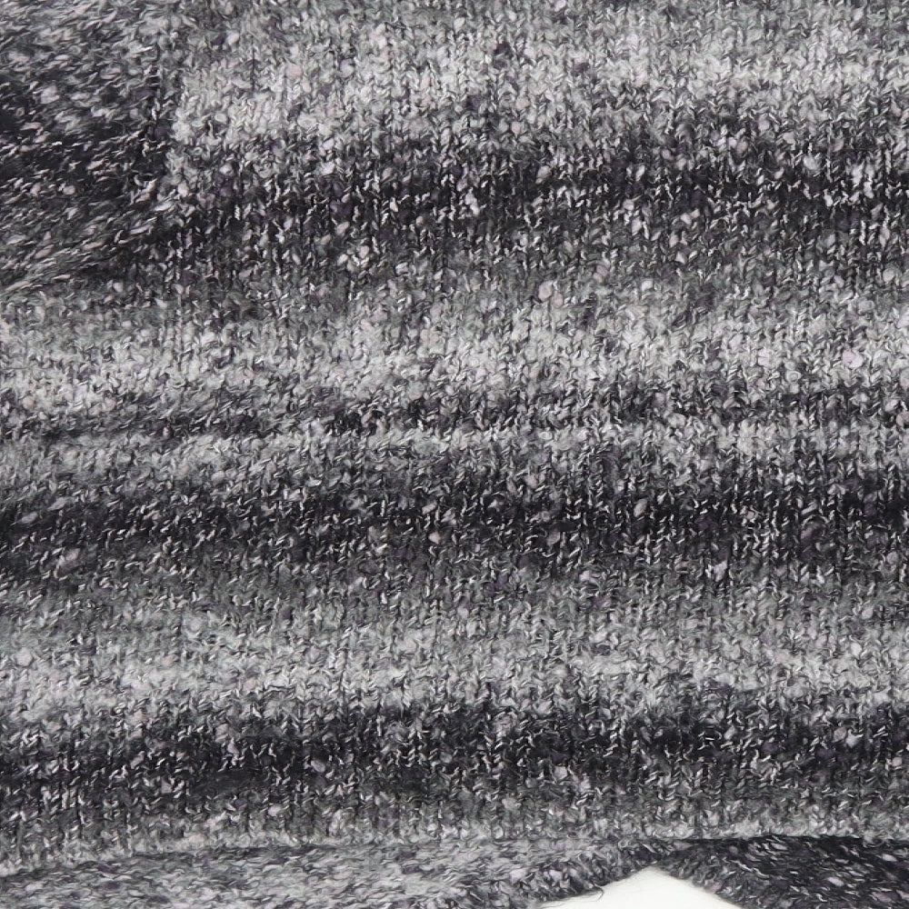 Per Una Womens Grey V-Neck Acrylic Cardigan Jumper Size XL