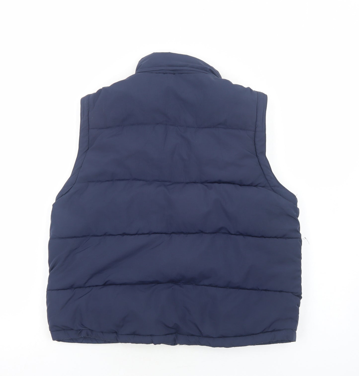 Mackays Boys Blue Gilet Jacket Size 11-12 Years Zip
