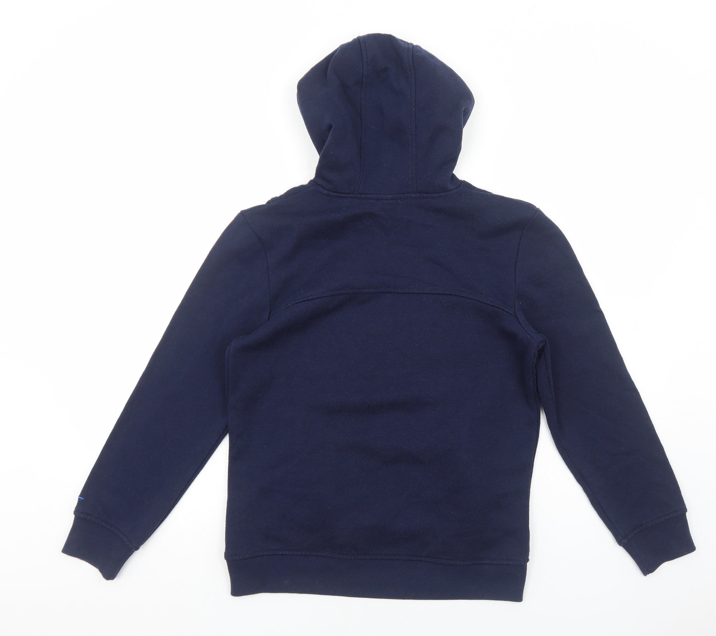 LA Gear Womens Blue Cotton Pullover Hoodie Size 8 Pullover