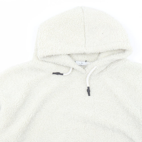 Primark Womens Ivory Polyester Pullover Hoodie Size S Pullover