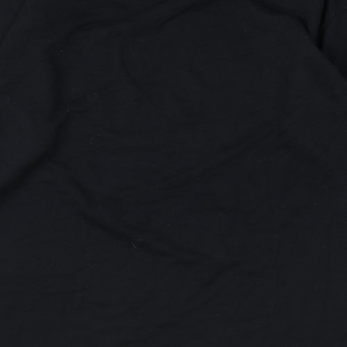 Boohoo Womens Black Polyester Pullover Sweatshirt Size S Pullover - Amore