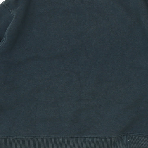 Zara Girls Green Cotton Pullover Sweatshirt Size 11-12 Years Pullover
