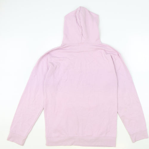 Skinny Dip Womens Pink Polyester Pullover Hoodie Size S Pullover