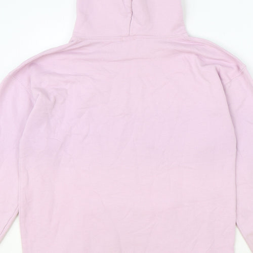 Skinny Dip Womens Pink Polyester Pullover Hoodie Size S Pullover