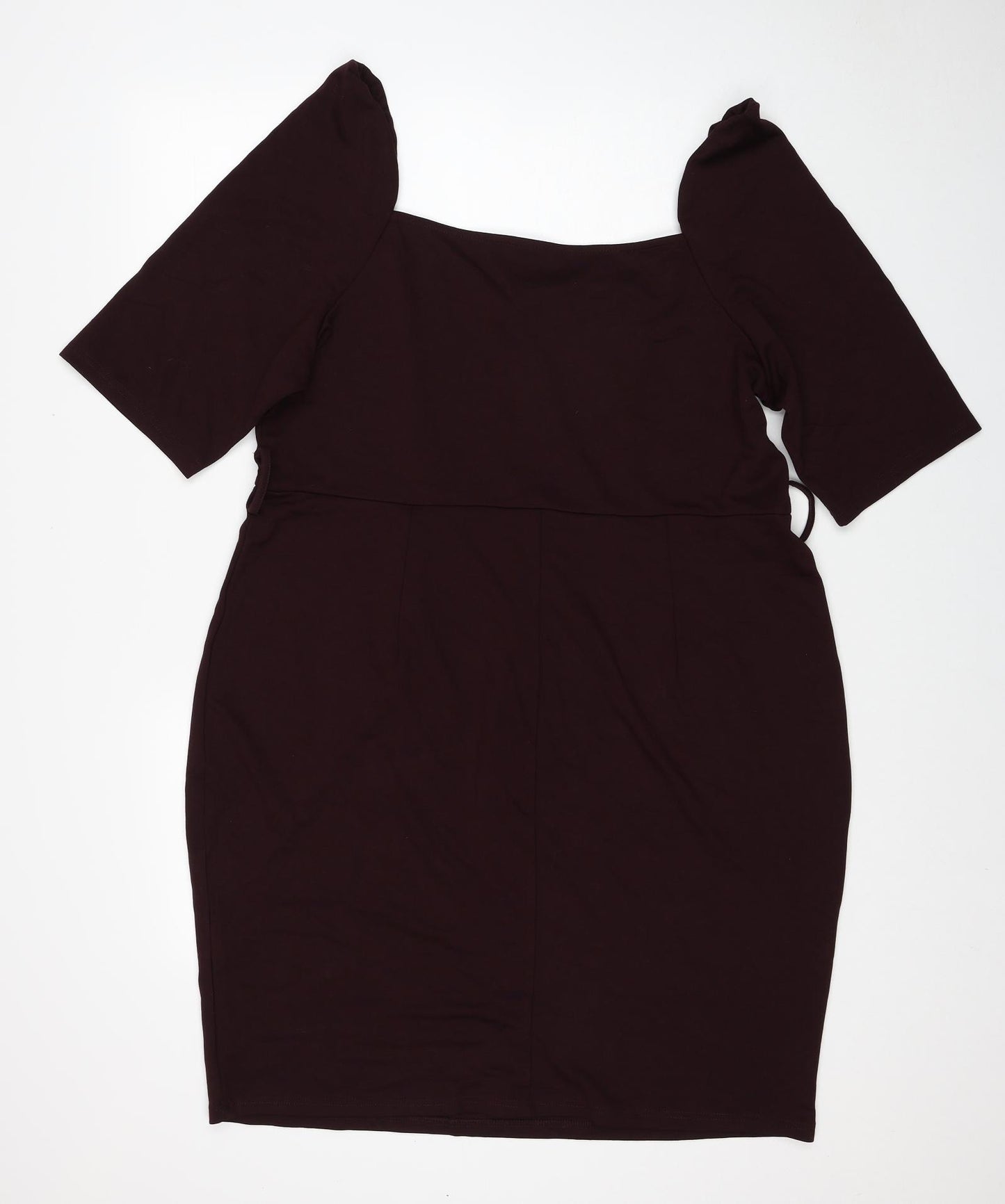 City Chic Womens Red Cotton A-Line Size 18 Sweetheart Pullover