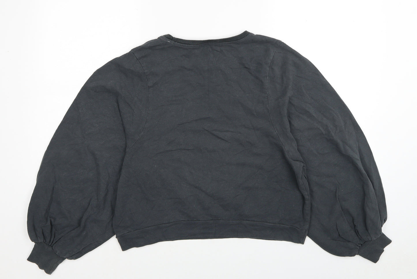 Zara Womens Grey Polyester Pullover Sweatshirt Size S Pullover - You are Powerful