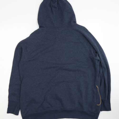 Clockhouse Womens Blue Cotton Pullover Hoodie Size 28 Pullover