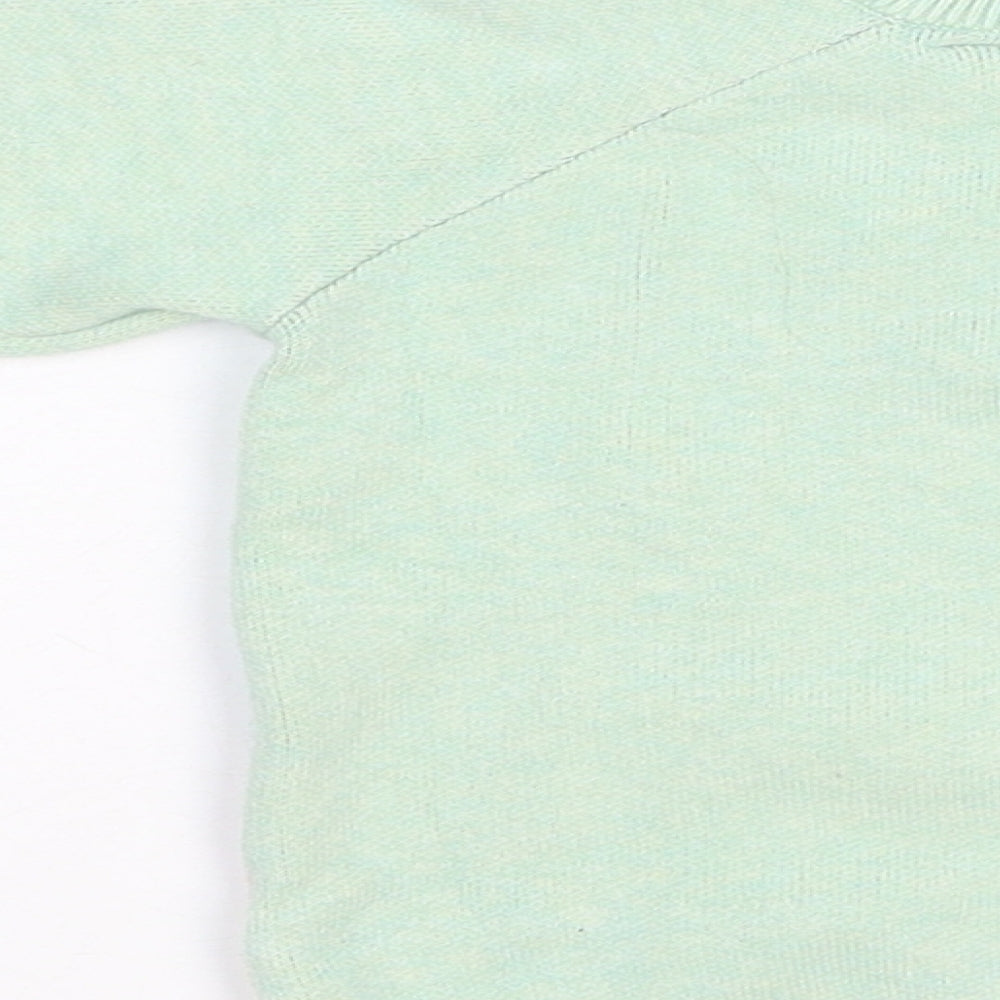Fred & Flo Baby Multicoloured Viscose Pullover Jumper Size 9-12 Months Button - Christmas
