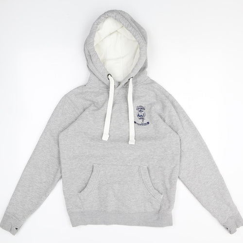 COTTONRIDGE Womens Grey Cotton Pullover Hoodie Size S Pullover