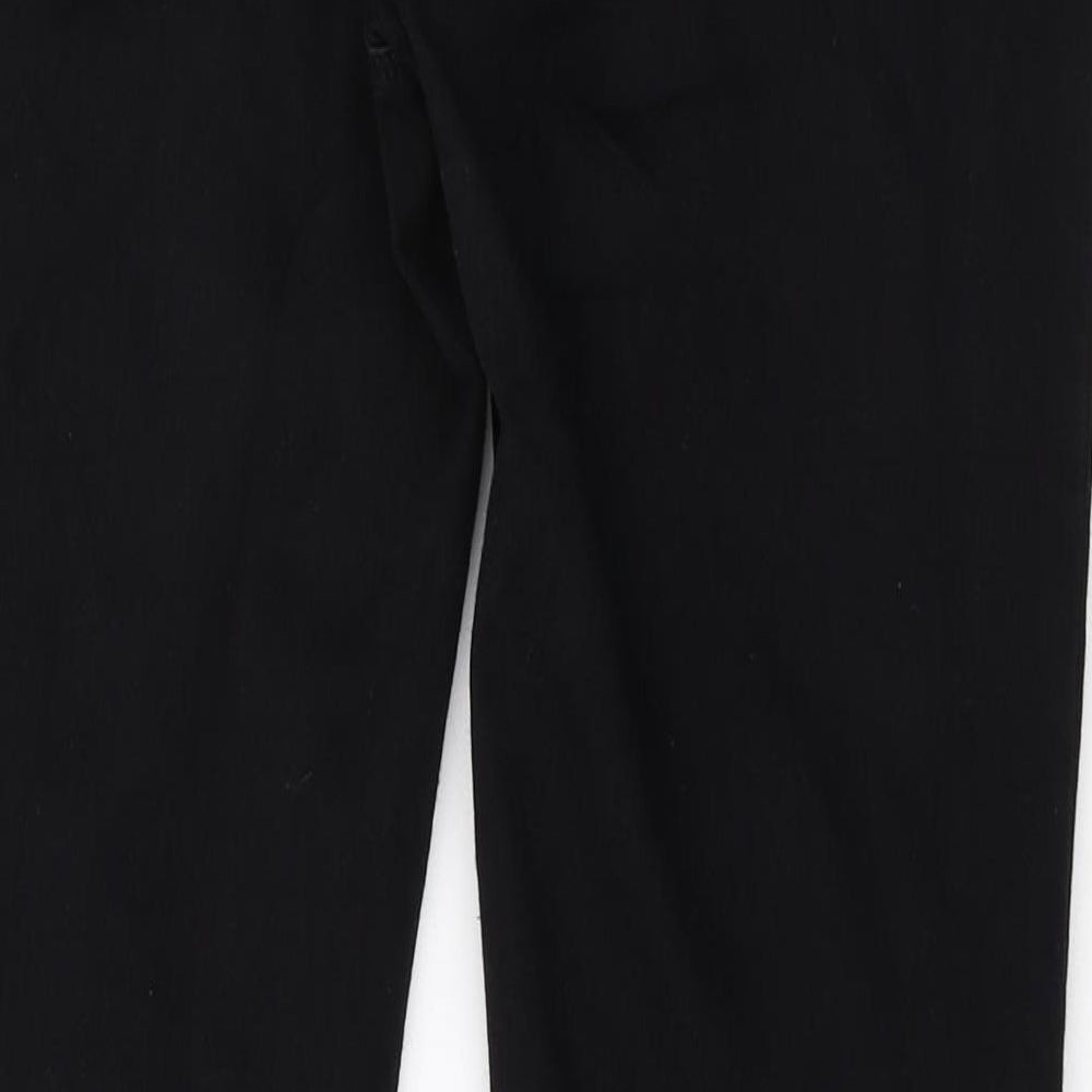 George Womens Black Cotton Jogger Leggings Size 14