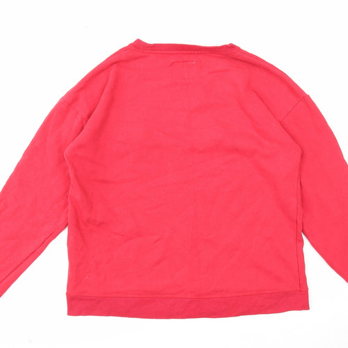 Atmosphere Womens Red Cotton Pullover Sweatshirt Size 12 Pullover - Christmas