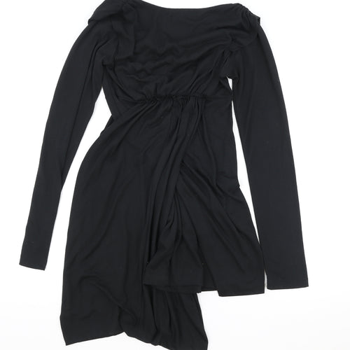 FFF Limited Womens Black Polyester Jumpsuit One-Piece Size 8 Pullover