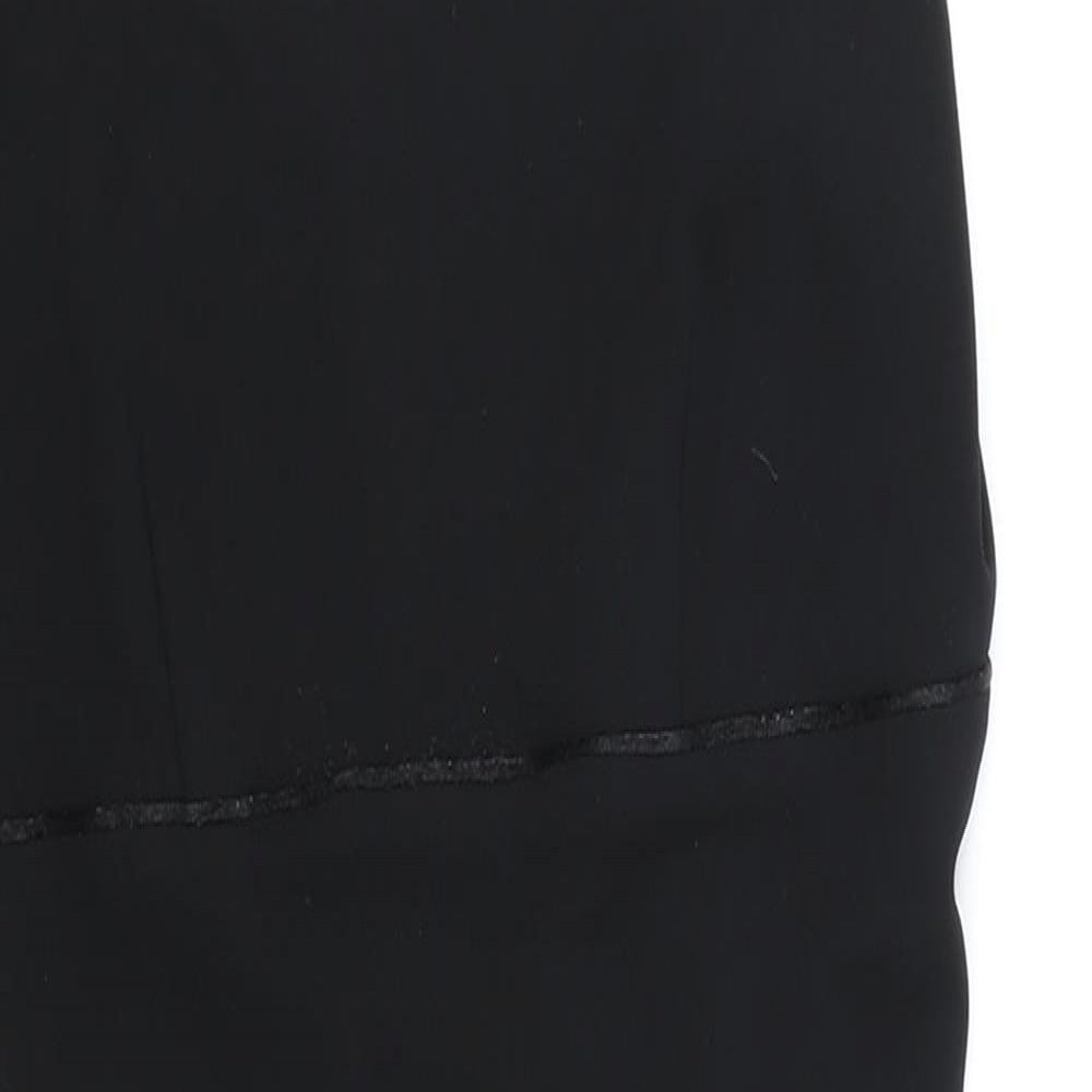 NEXT Womens Black Viscose Pencil Dress Size 12 Off the Shoulder Pullover