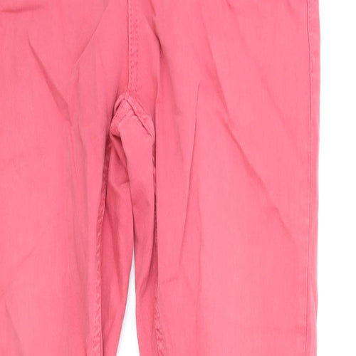 b.young Womens Pink Polyester Skinny Jeans Size 29 in Regular Zip - Ankle Zips