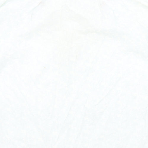 Crew Clothing Womens Blue 100% Cotton Basic Blouse One Size V-Neck