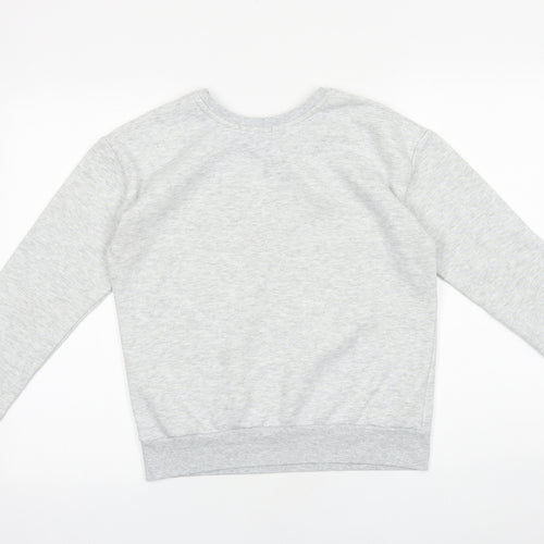 Primark Womens Grey Cotton Pullover Sweatshirt Size 8 Pullover - Rodeo West