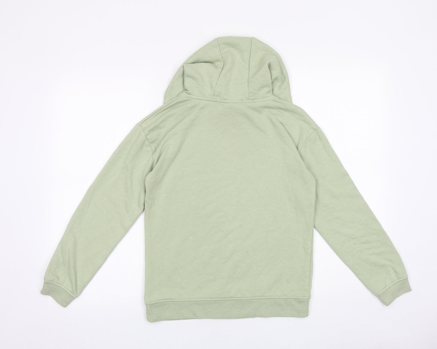 Primark Girls Green Cotton Pullover Hoodie Size 11-12 Years Pullover - Together
