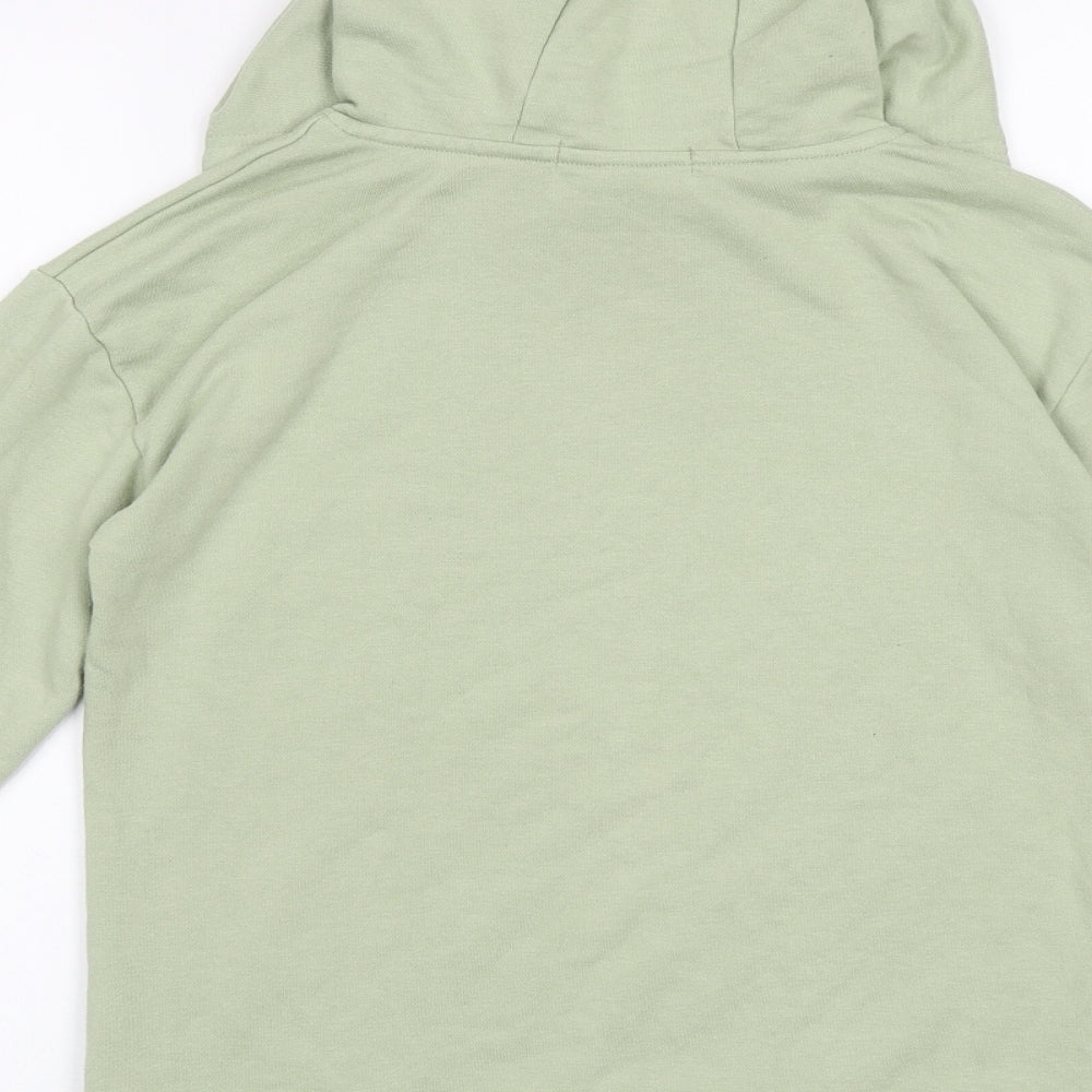 Primark Girls Green Cotton Pullover Hoodie Size 11-12 Years Pullover - Together