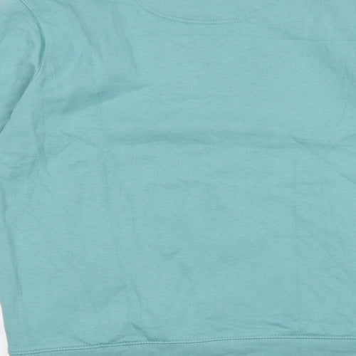 Preworn Mens Green Cotton Pullover Sweatshirt Size L - What's your pleasure?