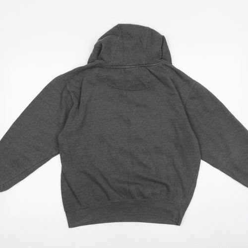 Dimco Apparel Mens Grey Cotton Pullover Hoodie Size S - California
