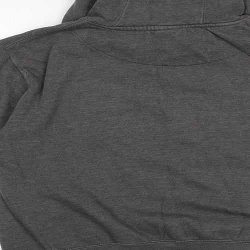 Dimco Apparel Mens Grey Cotton Pullover Hoodie Size S - California