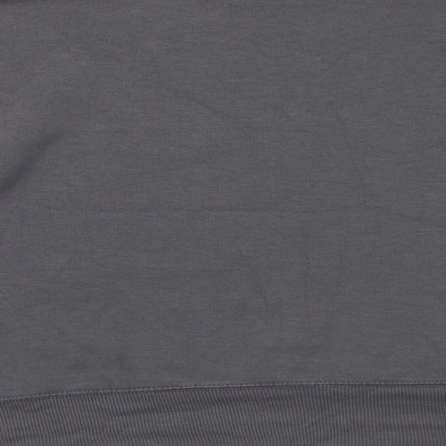 ASOS Womens Grey Cotton Pullover Sweatshirt Size 10 Pullover