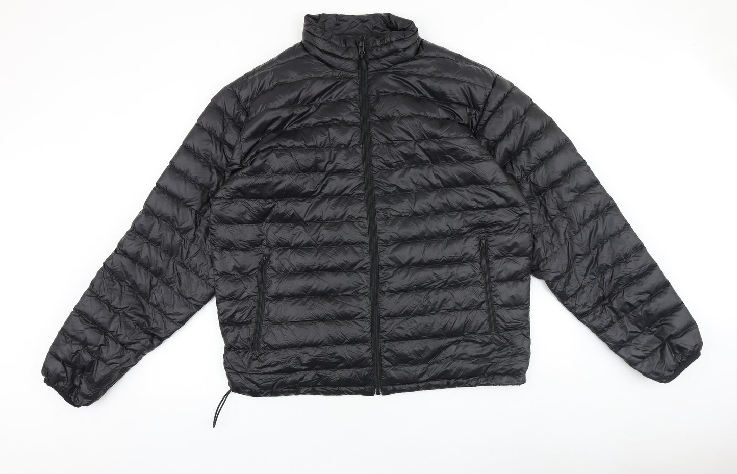Kirkland Mens Beige Quilted Jacket Size L Zip