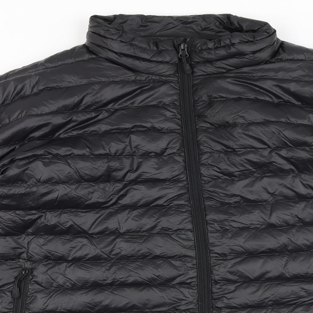Kirkland Mens Beige Quilted Jacket Size L Zip