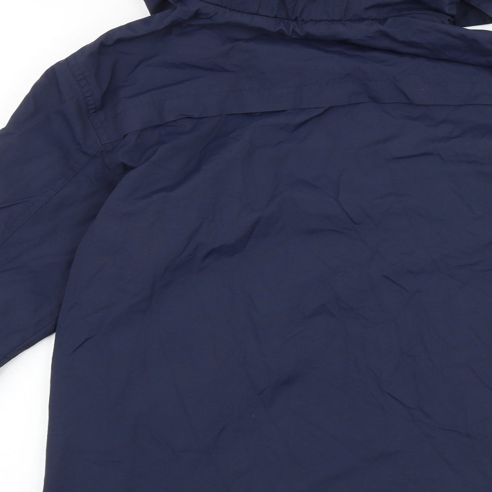 NEXT Boys Blue Windbreaker Jacket Size 12 Years Zip