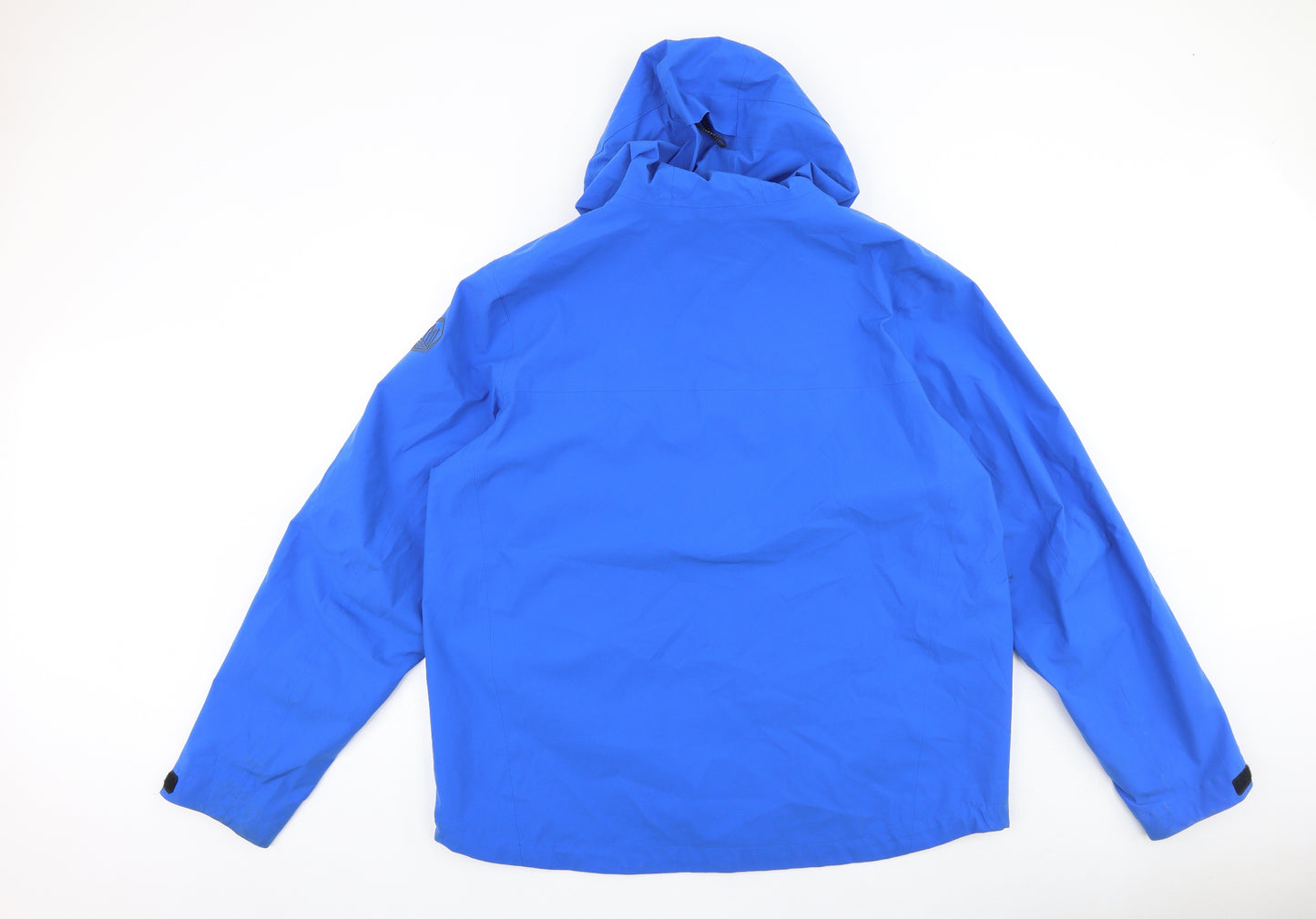 Marks and Spencer Mens Blue Windbreaker Jacket Size XL Zip