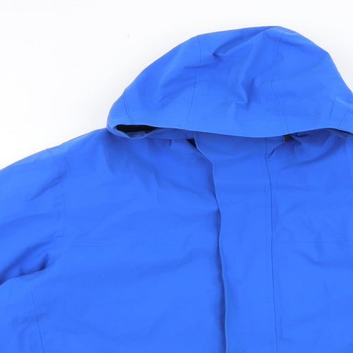 Marks and Spencer Mens Blue Windbreaker Jacket Size XL Zip
